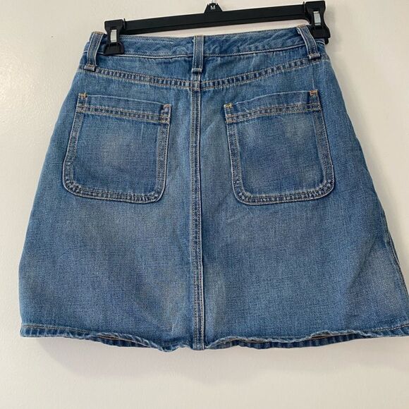 Rag & bone Santa Cruz Mini Skirt denim - Picture 6 of 10